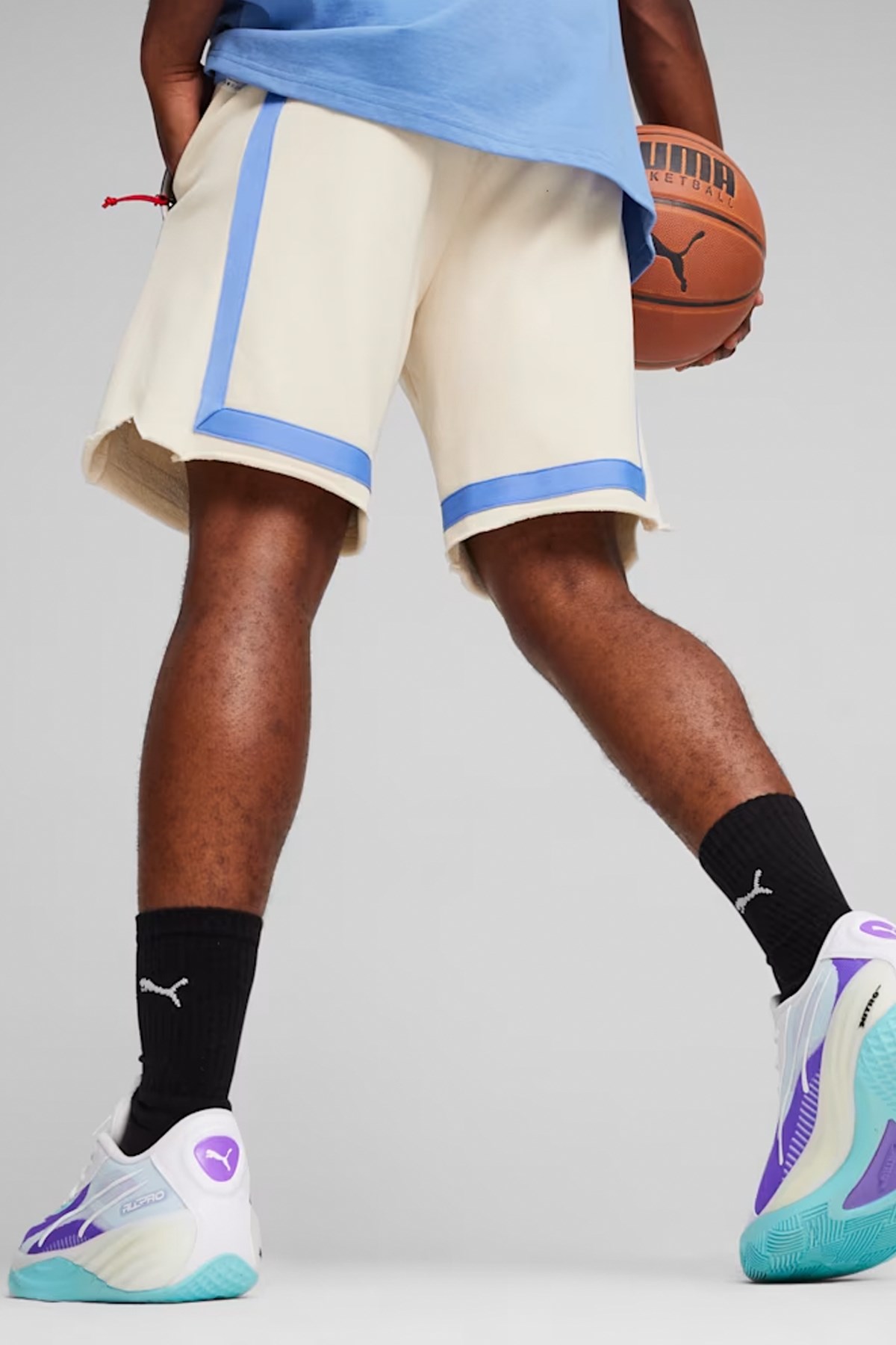 Puma Superstition Terry Short Antreman Şort 62477101 Ekru