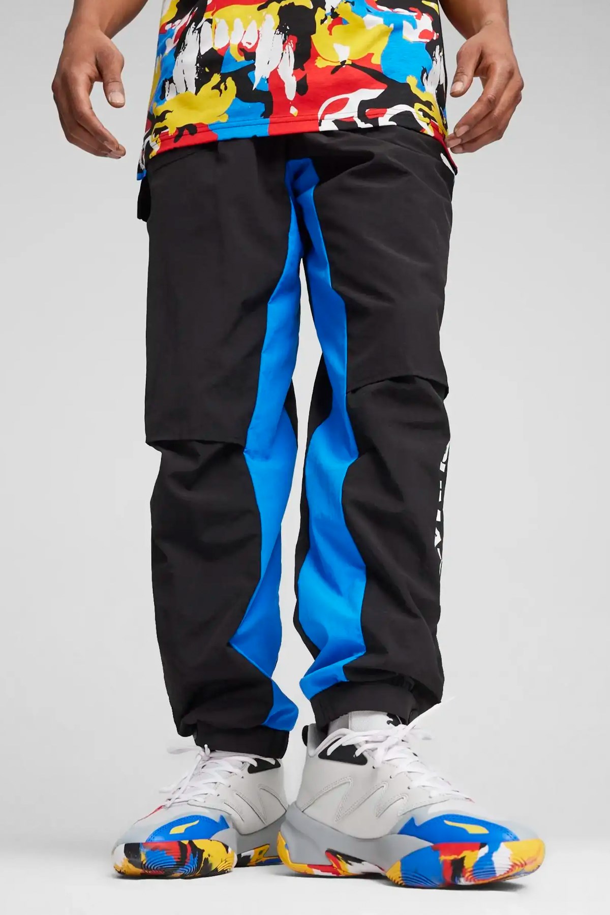 Puma Winners Circle Warmup Erkek Tek Alt 62479701 Siyah