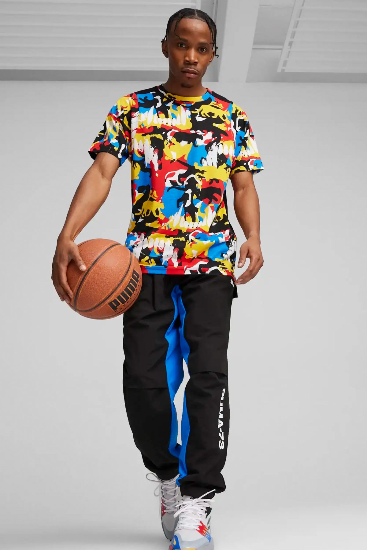 Puma Winners Circle Warmup Erkek Tek Alt 62479701 Siyah