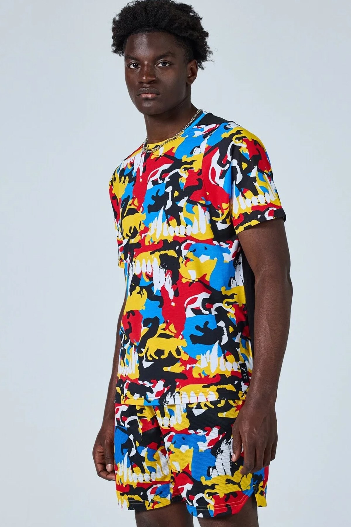 Puma Winners Circle Erkek Tişört 62479801 Çok Renkli