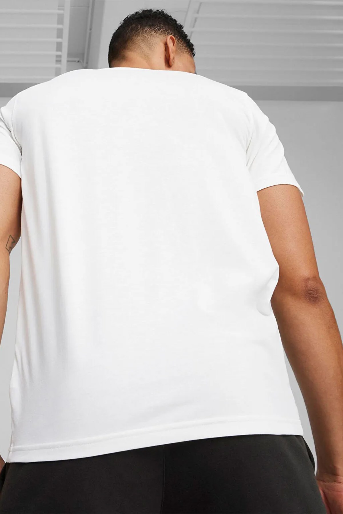 Puma Swished Tee Erkek Tişört 62480103 Beyaz