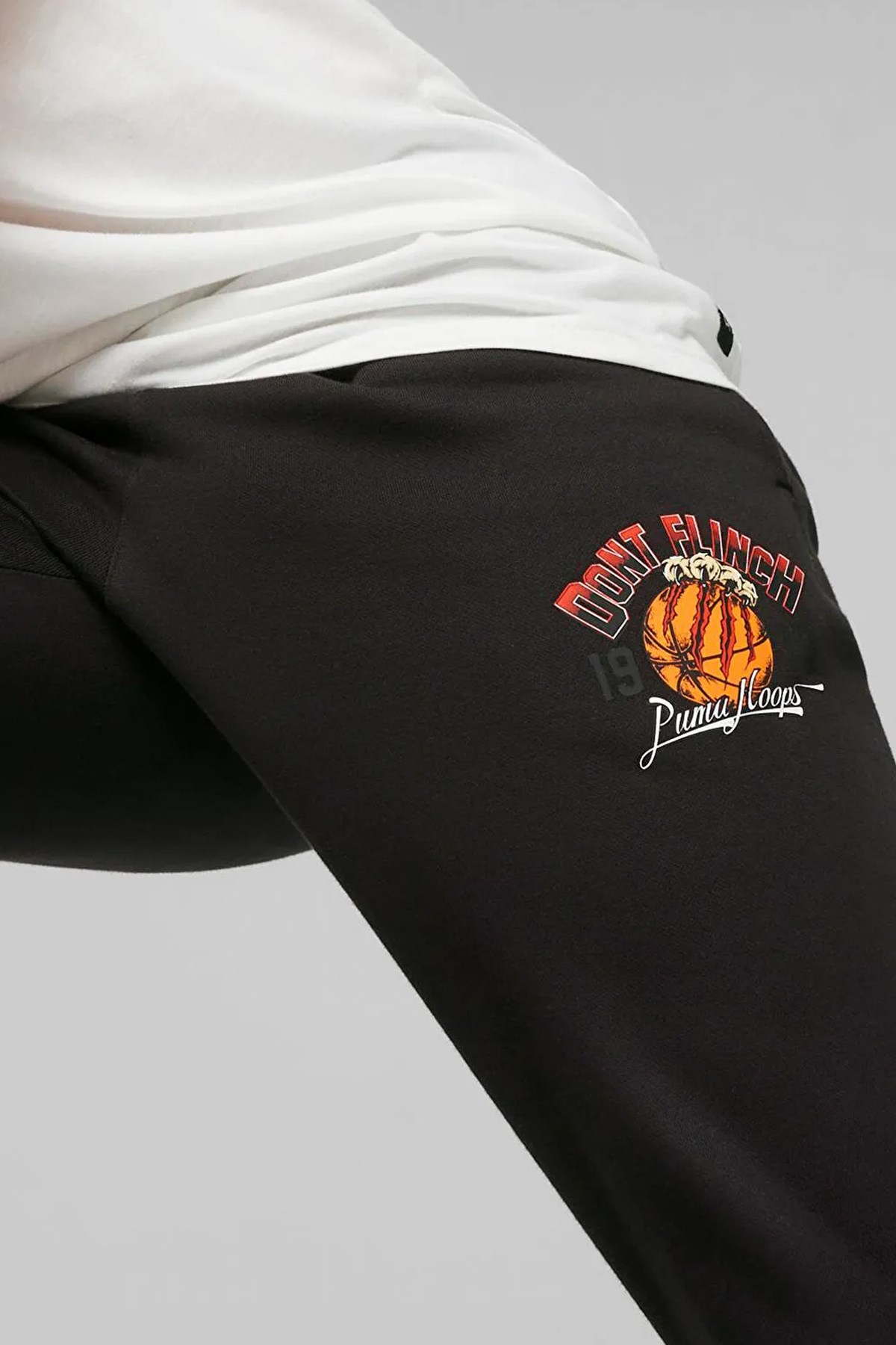Puma Graphic Booster Sweat Black 62481301 Siyah