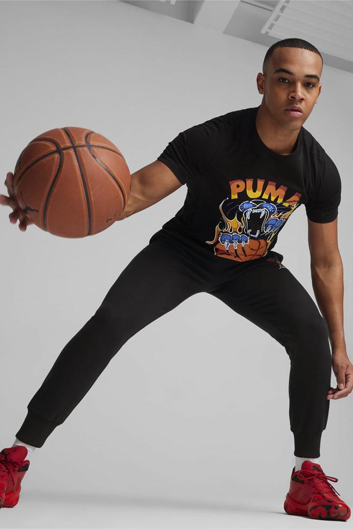 Puma Tsa Tee 6 Erkek Tişört 62482501 Siyah