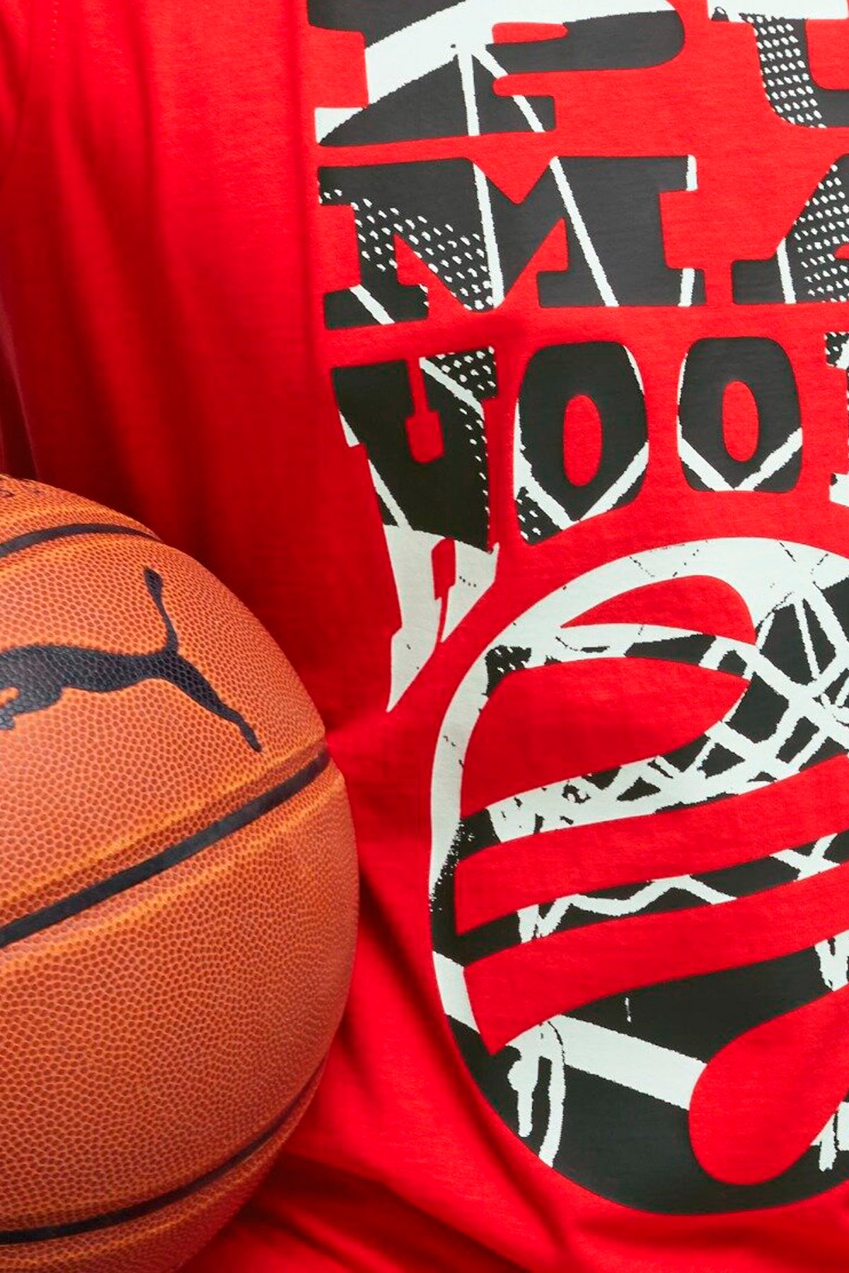 Puma The Hooper Erkek Tişört 62482702 Kırmızı