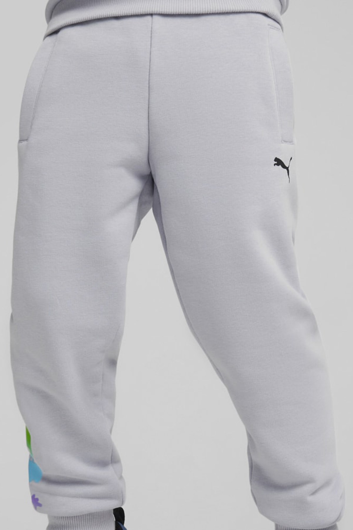 Puma X Trolls Çocuk Eşofman Alt 62483063 Gri