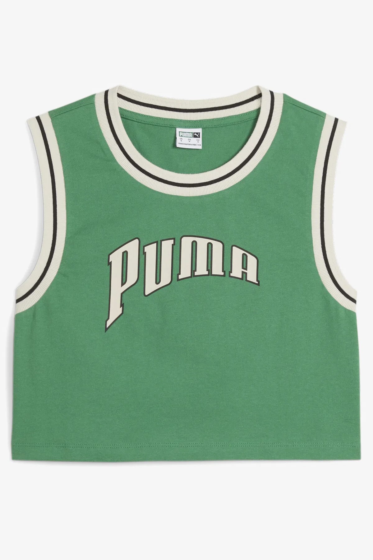 Puma Team For The Fanbase Kadın Crop 62502486 Yeşil