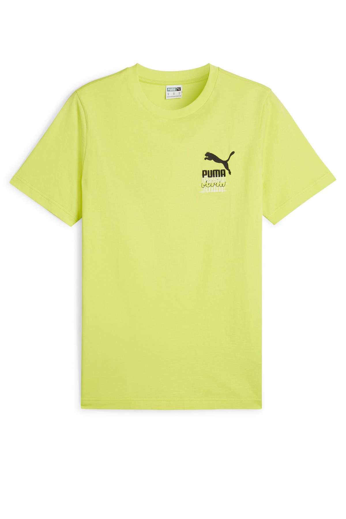 Puma Classıcs Brand Love Graphic Erkek Tişört 62502838 Sarı