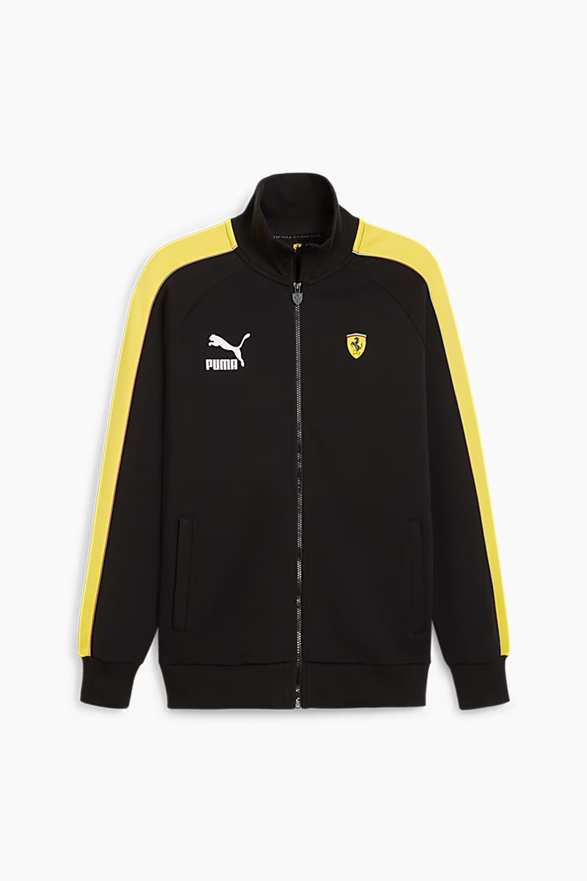 Puma Ferrari Race iconic T7 Erkek Sweatshirt 62519801 Siyah