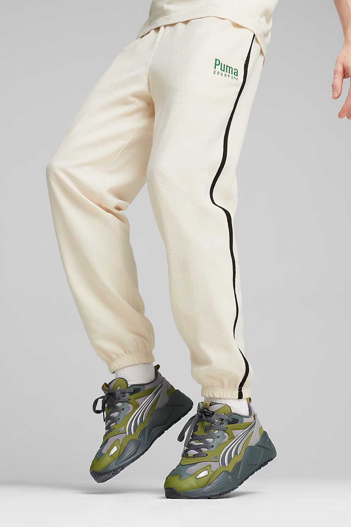 Puma Team Track Erkek Eşofman Altı 62541387 Bej