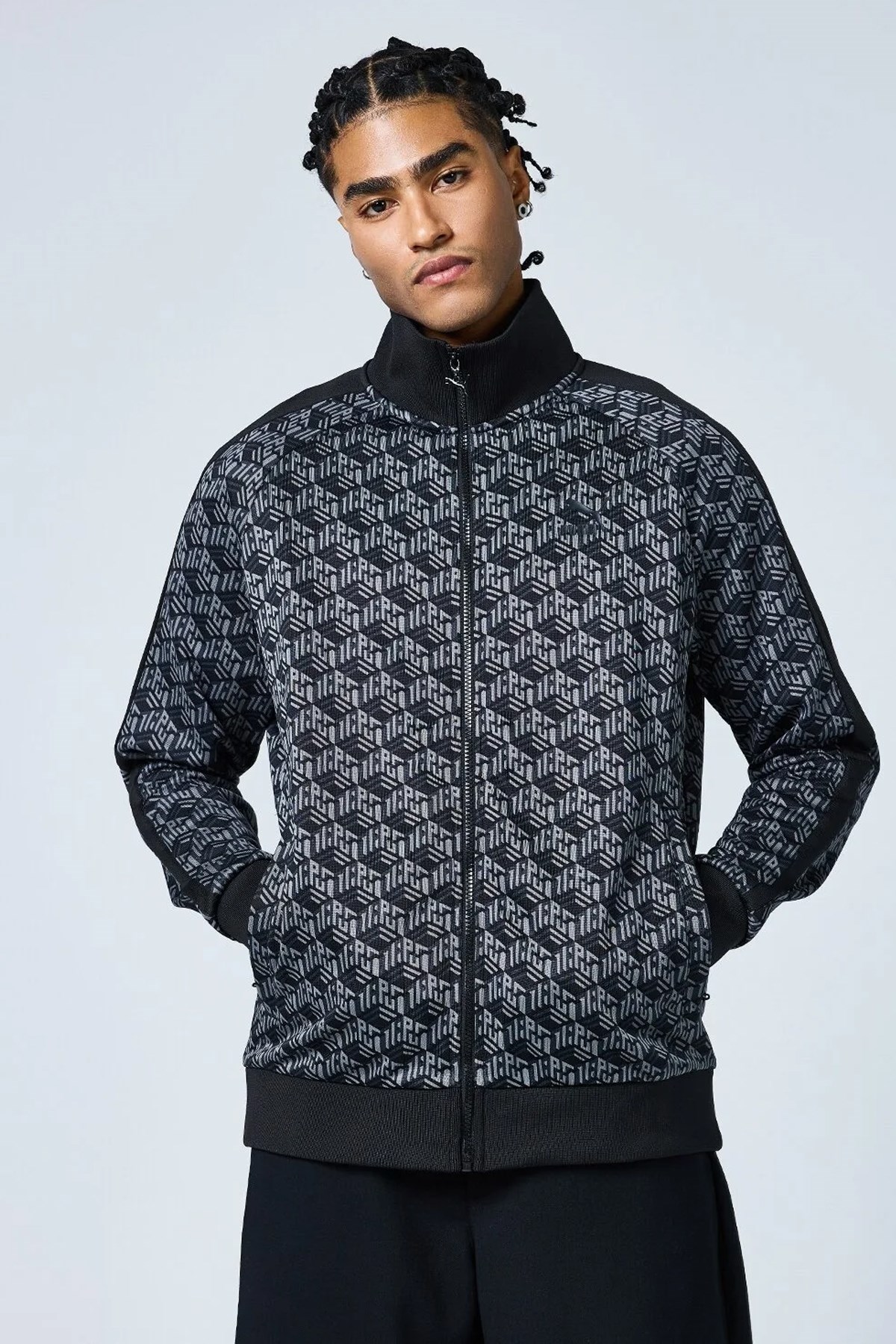 Puma T7 Aop Track Erkek Ceket 62548501 Siyah