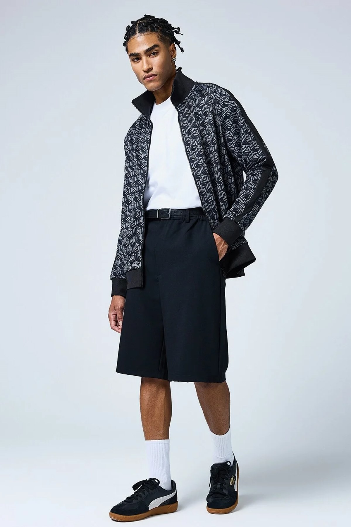 Puma T7 Aop Track Erkek Ceket 62548501 Siyah
