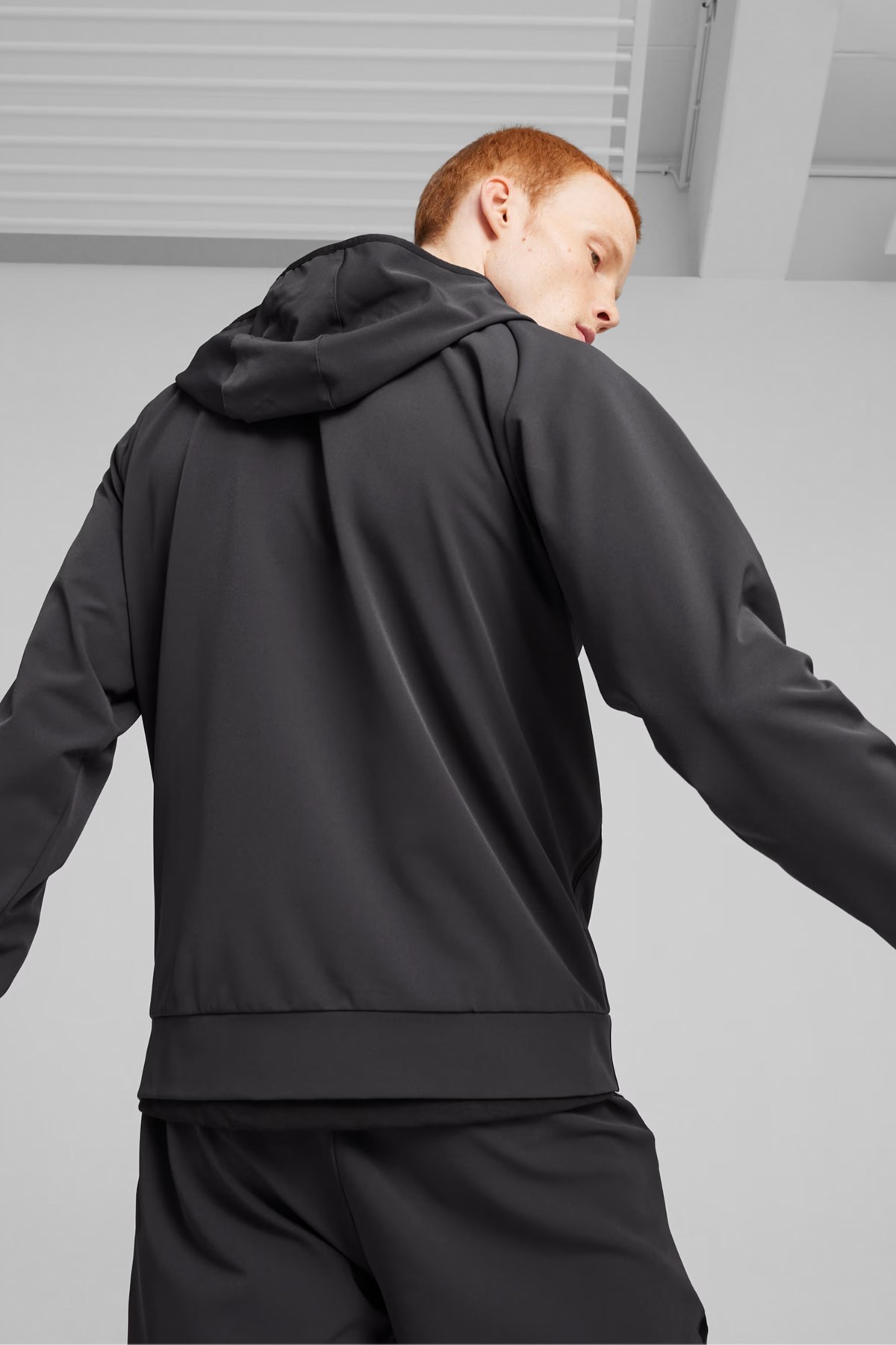 Puma Tech Track Erkek Sweatshirt 62548601 Siyah