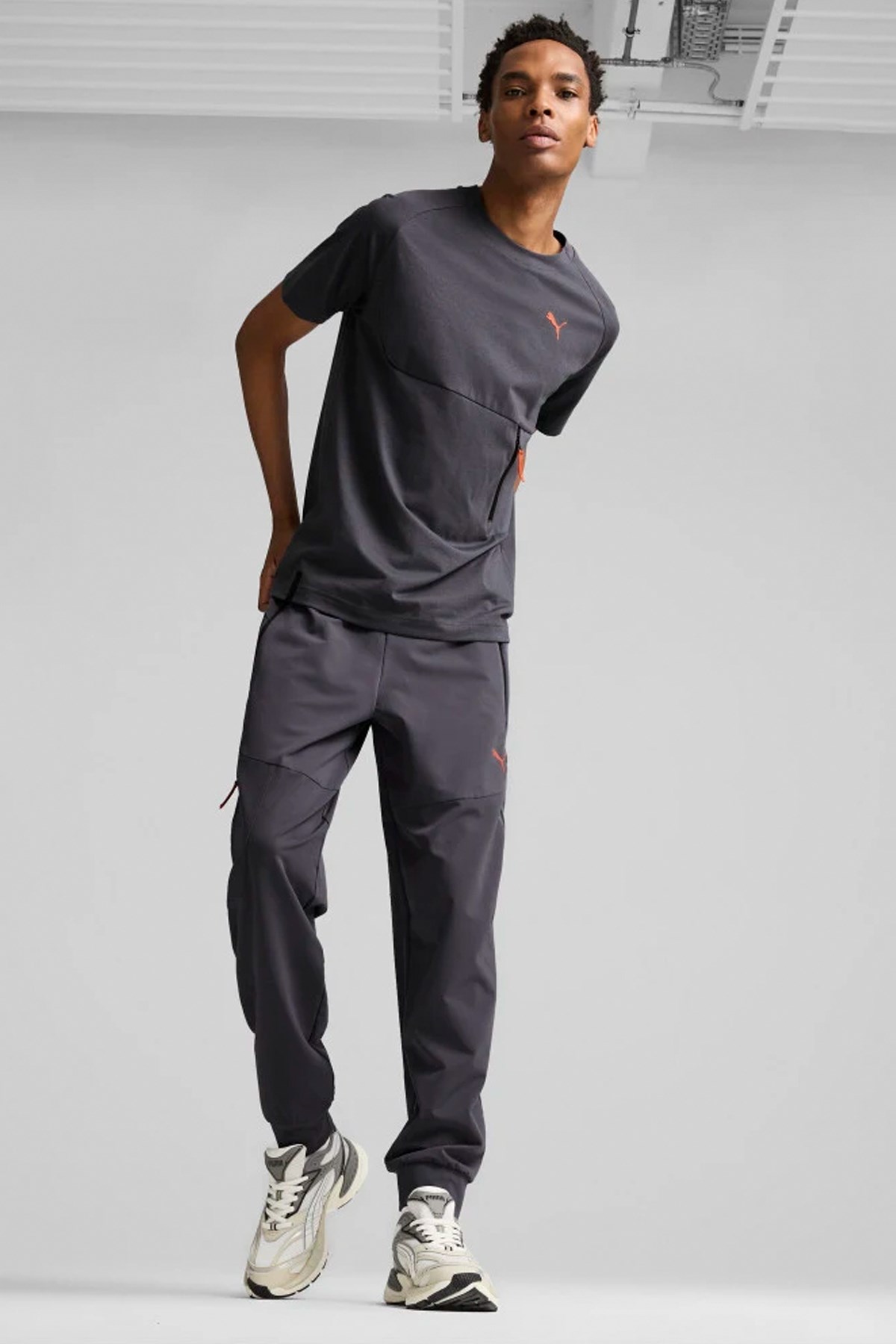 Puma Tech Track Erkek Eşofman Altı 62548769 Gri