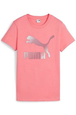 Puma Classıcs Shiny Logo Kadın Tişört 62559726 Pembe