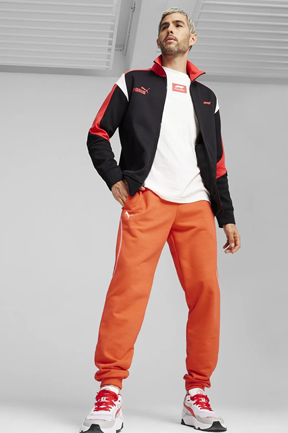 Puma F1 MT7 Track Erkek Sweatshirt 62566201 Siyah