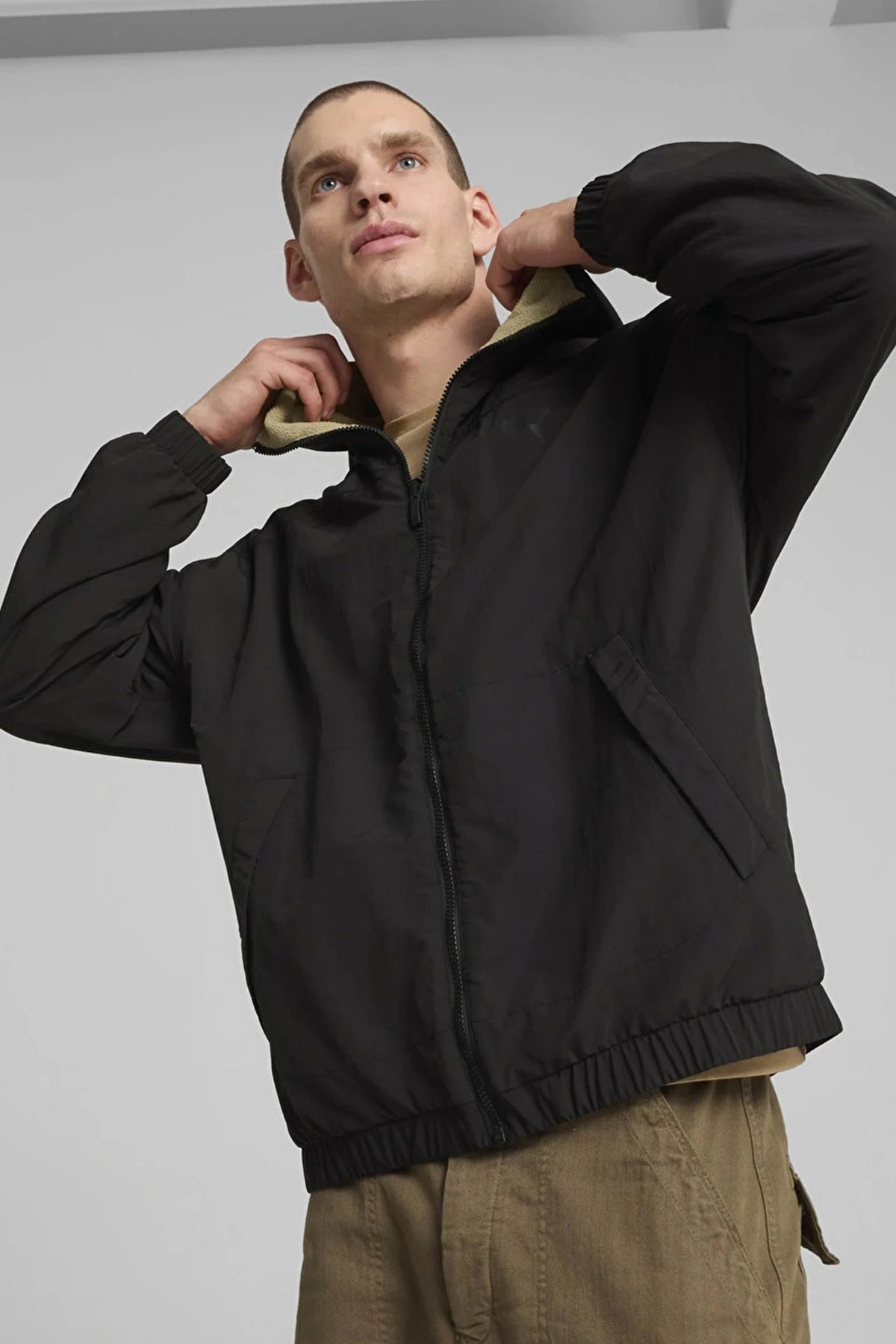Puma Reversible Erkek Rüzgarlık 62647401 Siyah