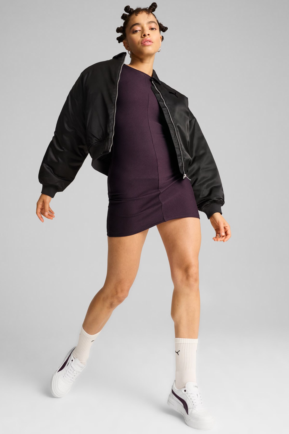 Puma Satin Kadın Sweatshirt 62651601 Siyah