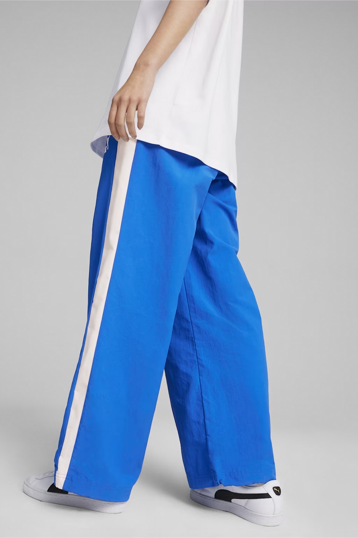 Puma T7 Oversized Woven Erkek Oversize Tek Alt 62693158 Mavi