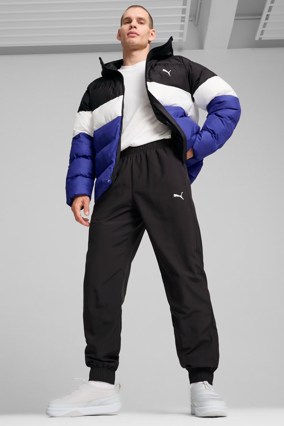 Puma Poly Puffer Erkek Mont 62712327 Mor