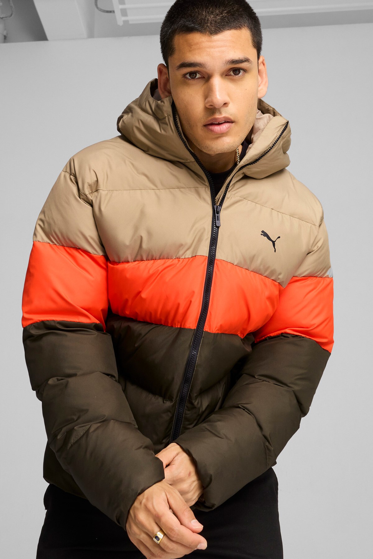 Puma Poly Puffer Erkek Mont 62712370 Haki