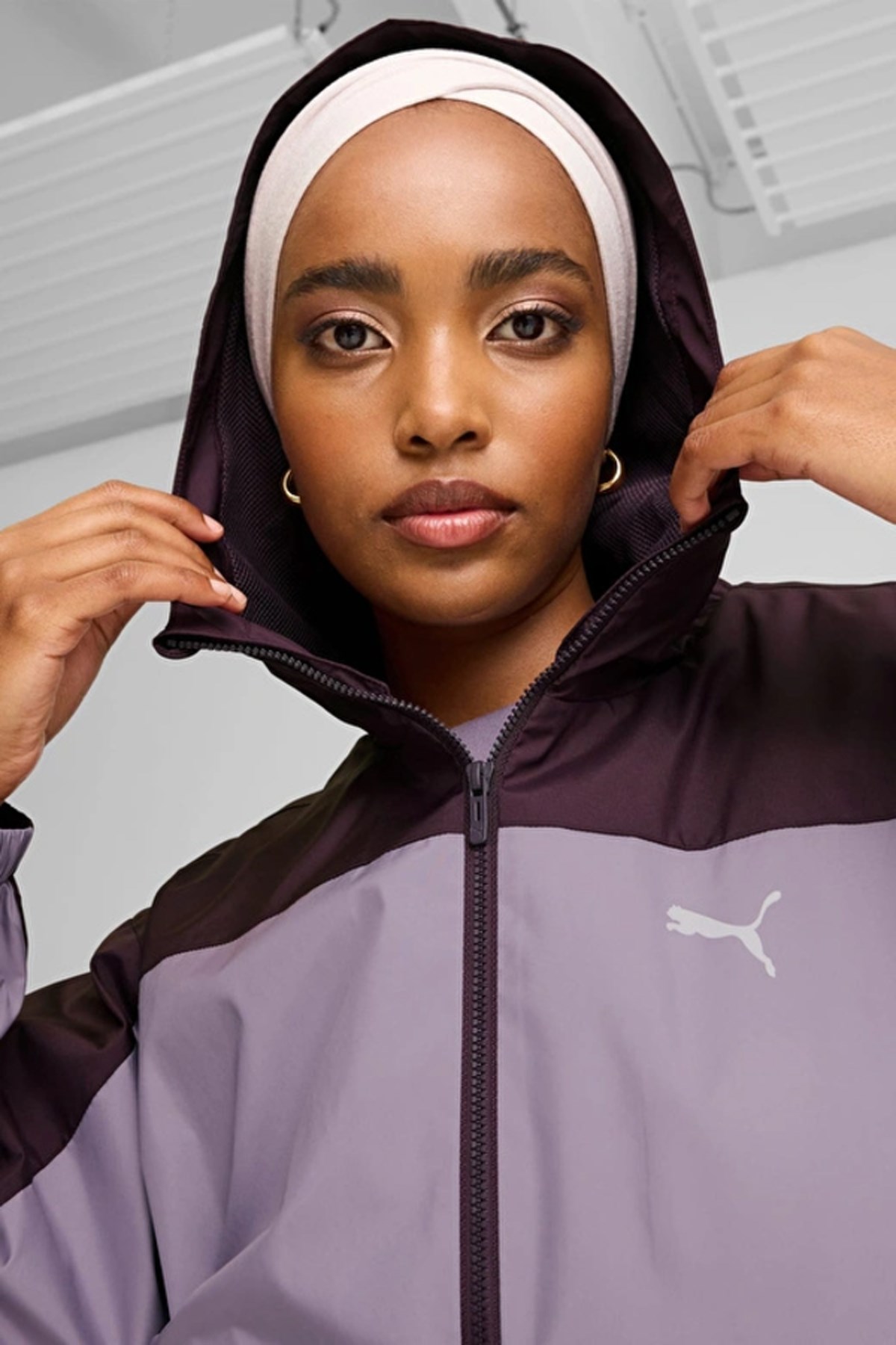 Puma Mesh Lined Kadın Rüzgarlık 62747448 Pembe