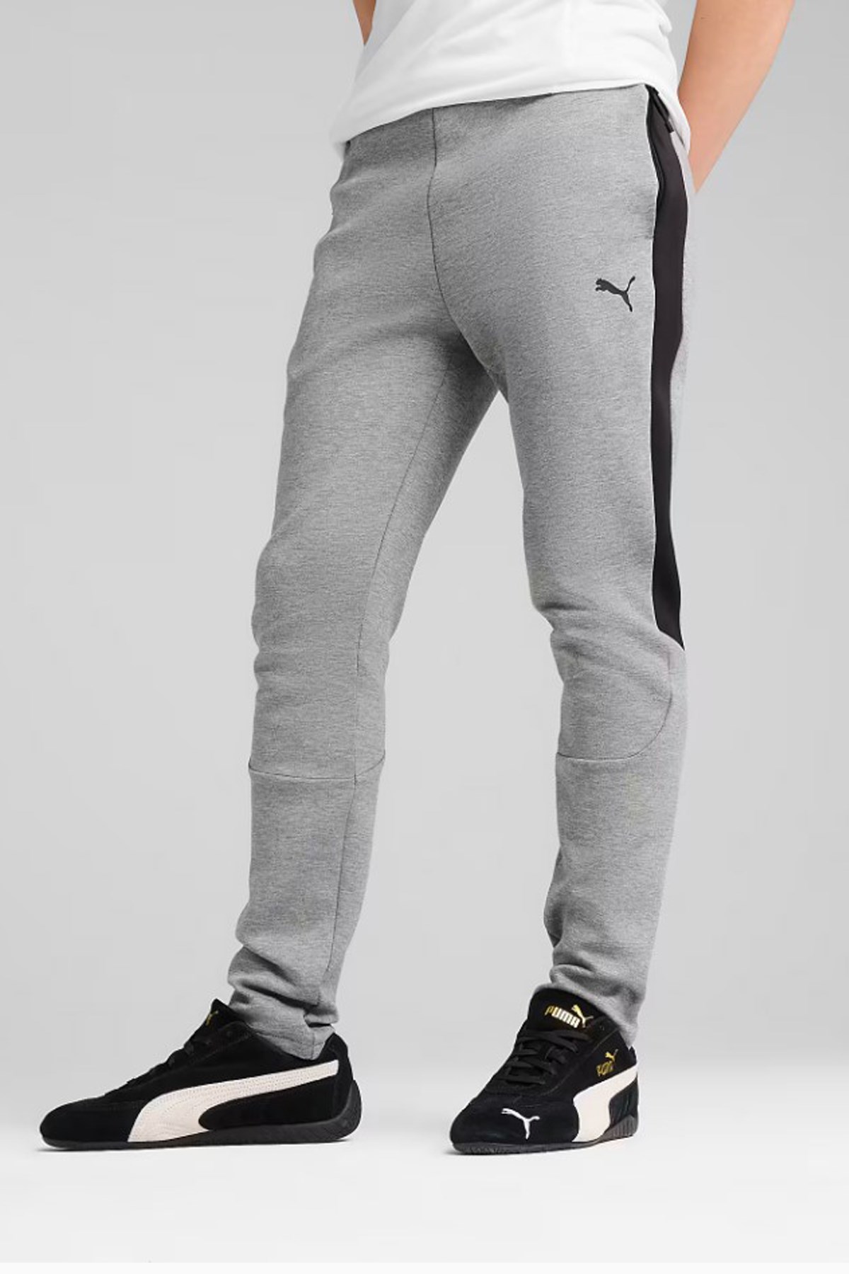 Puma Evostripe Core Erkek Eşofman Altı Gri