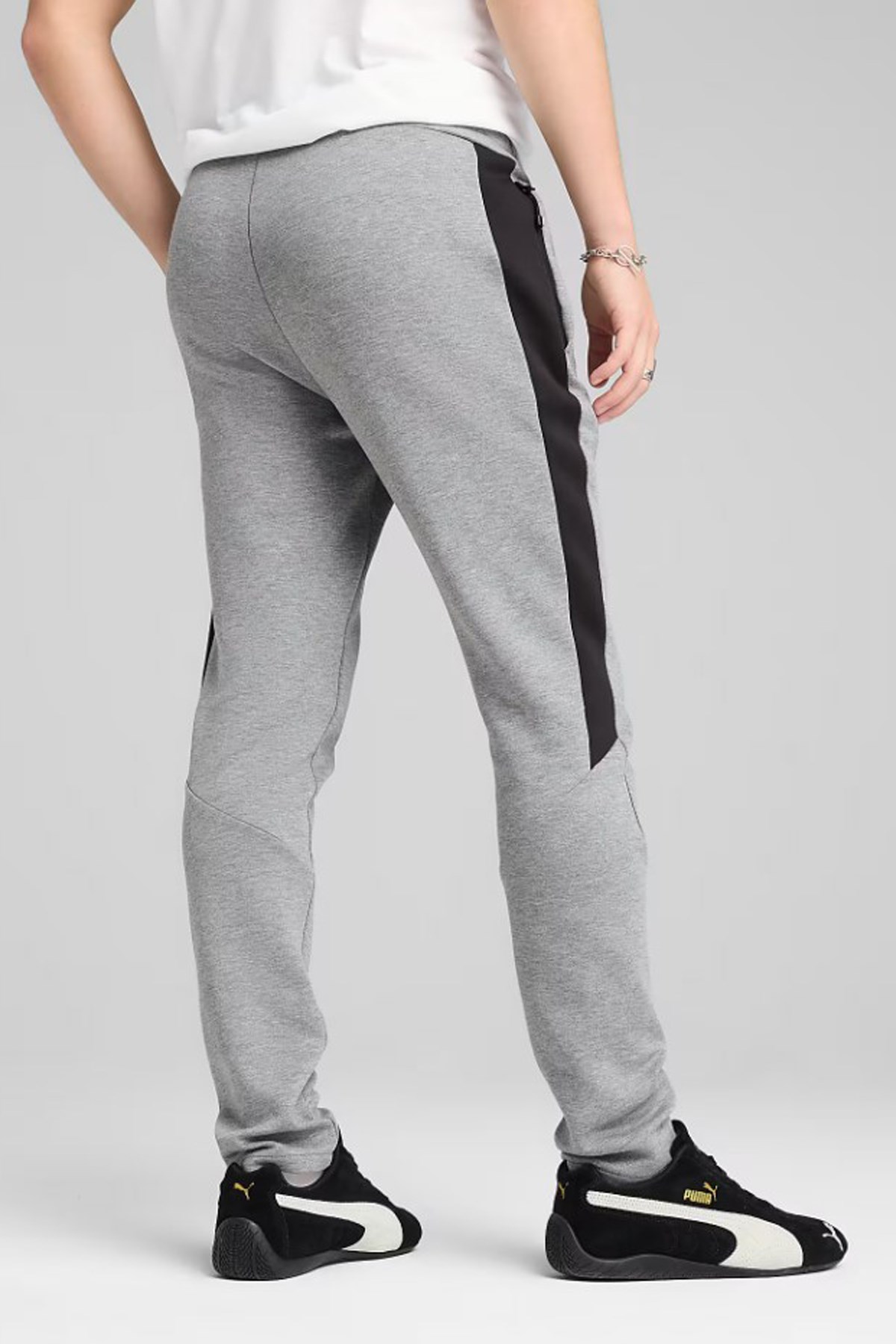 Puma Evostripe Core Erkek Eşofman Altı Gri