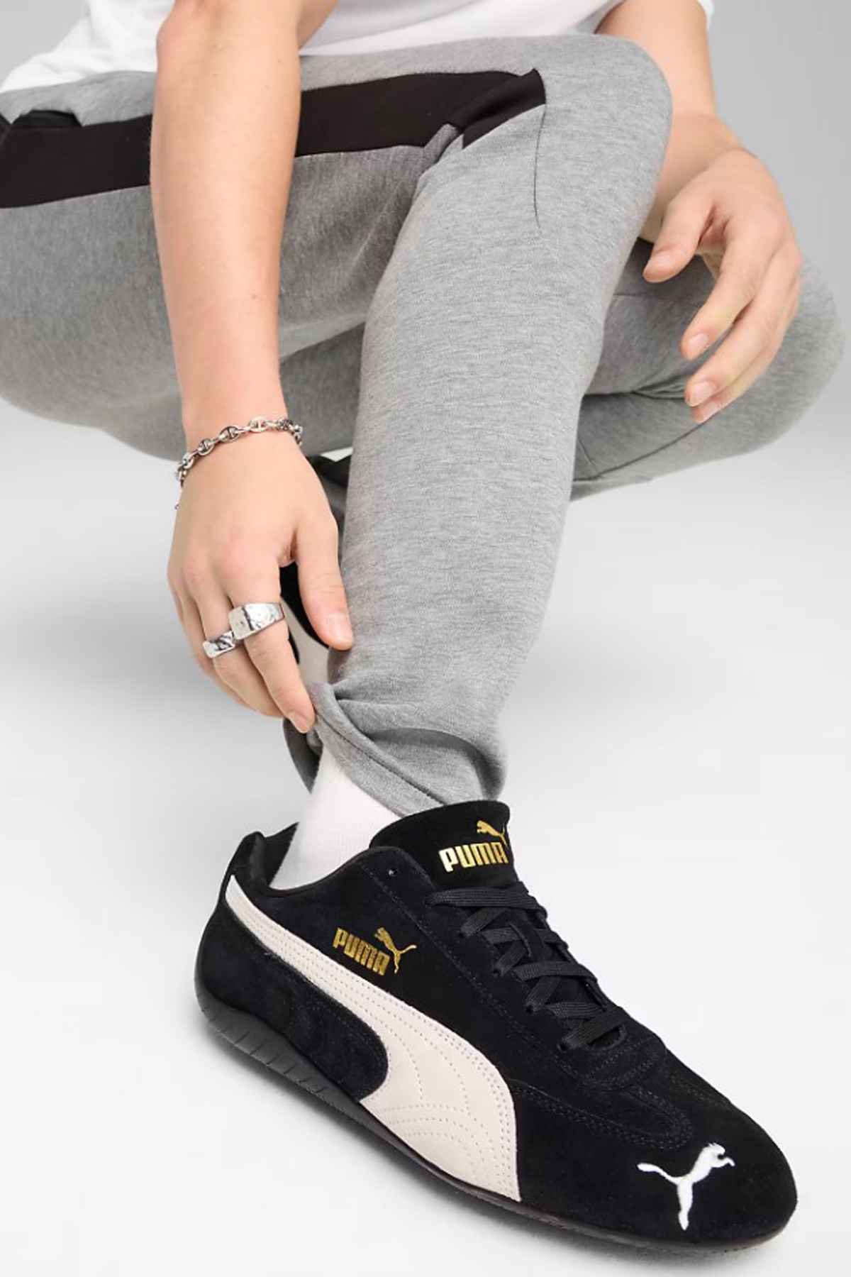 Puma Evostripe Core Erkek Eşofman Altı Gri