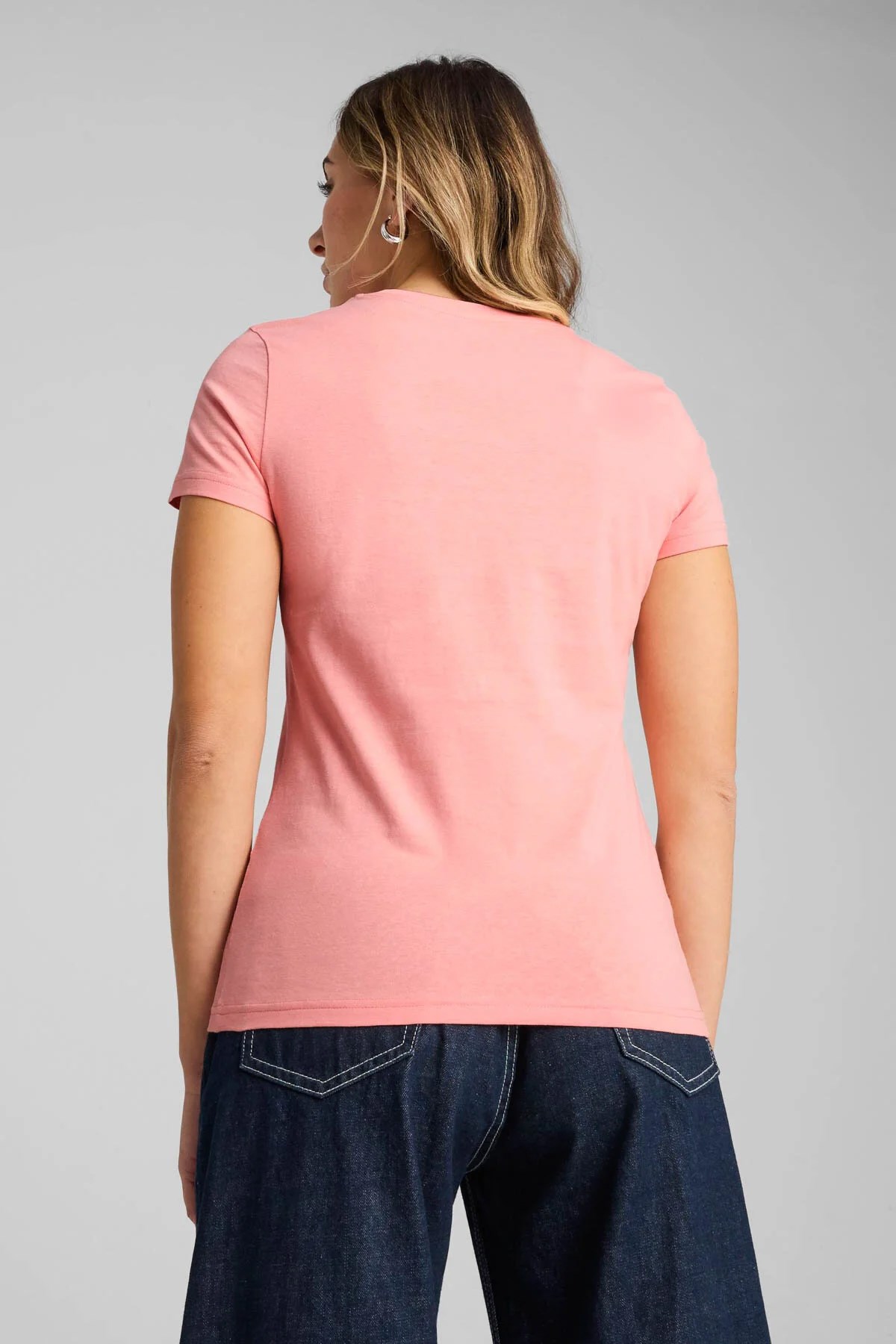 Puma Metallic No. 1 Logo Kadın Tişört 63153618 Pembe