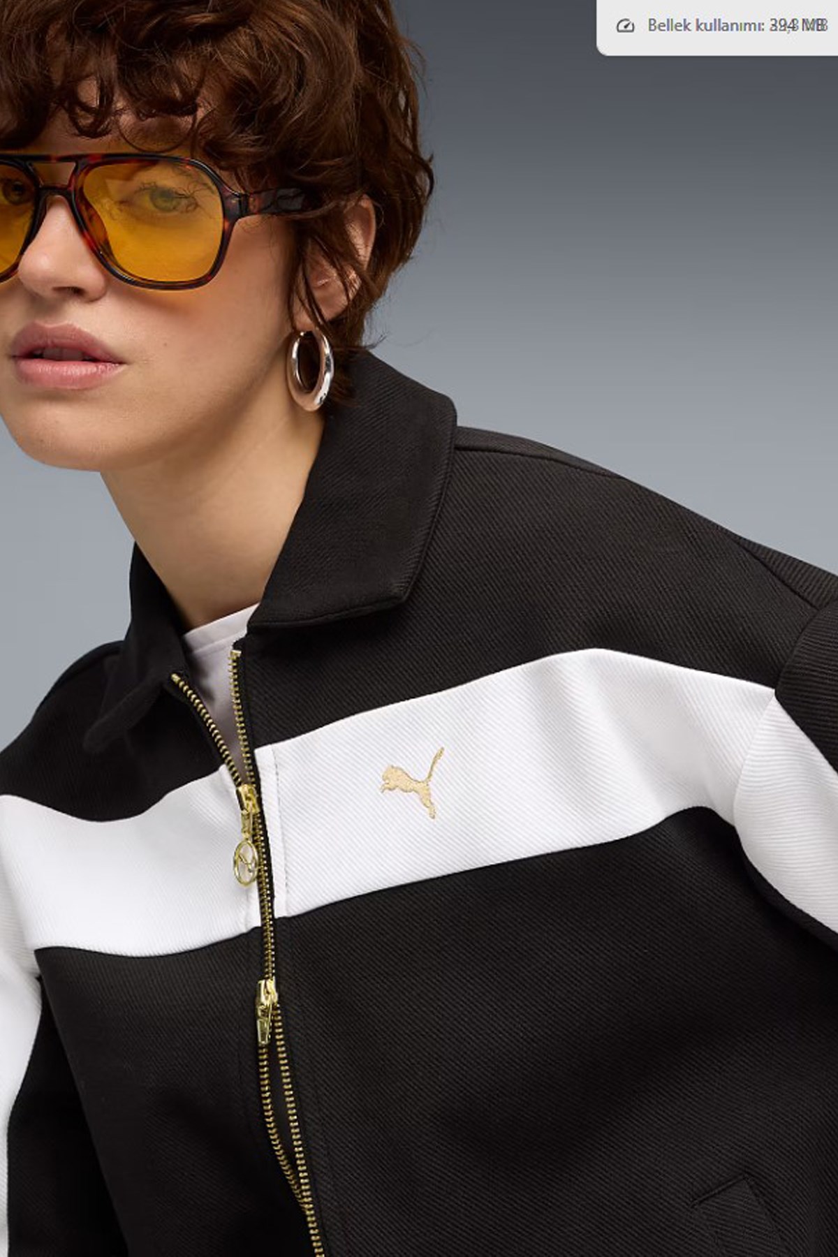 Puma T7 Relaxed Track Kadın Ceket Siyah