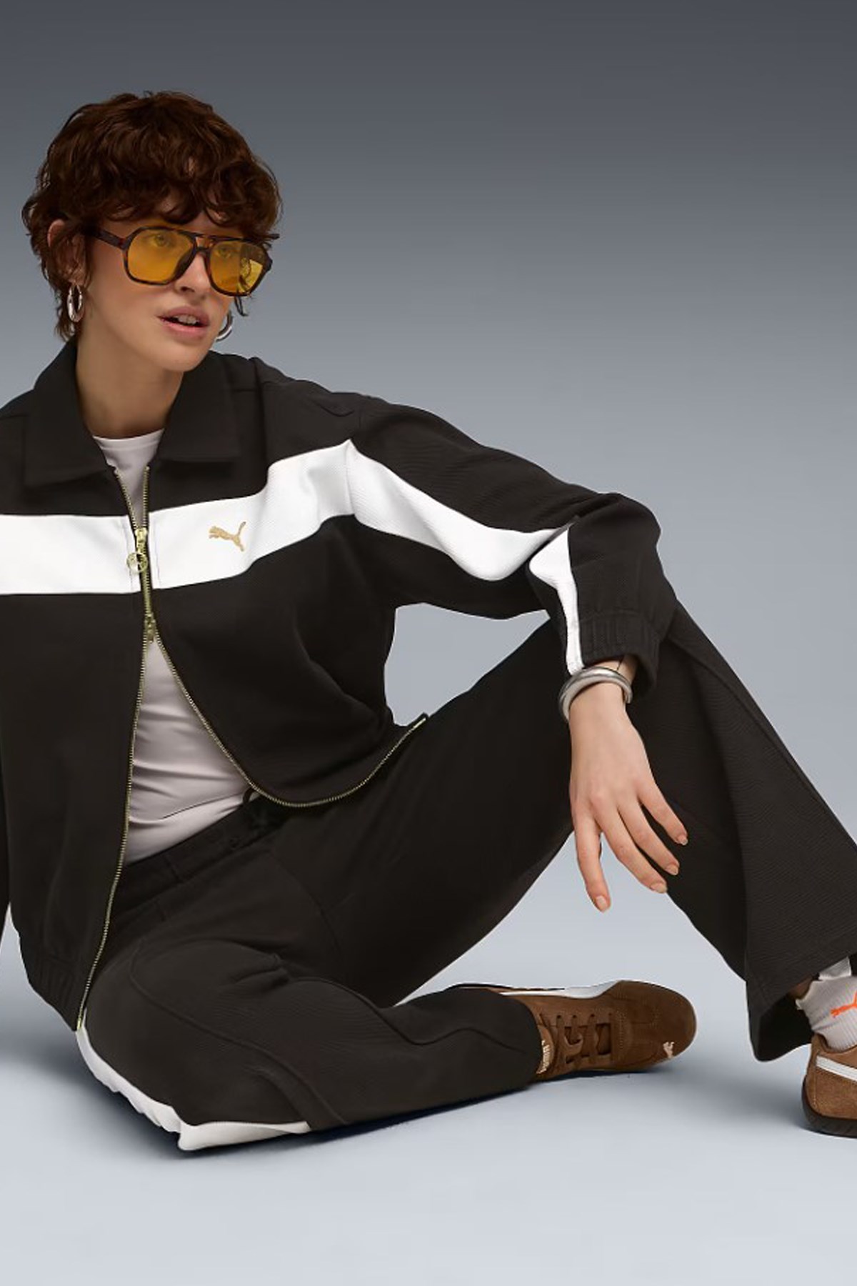 Puma T7 Relaxed Track Kadın Ceket Siyah