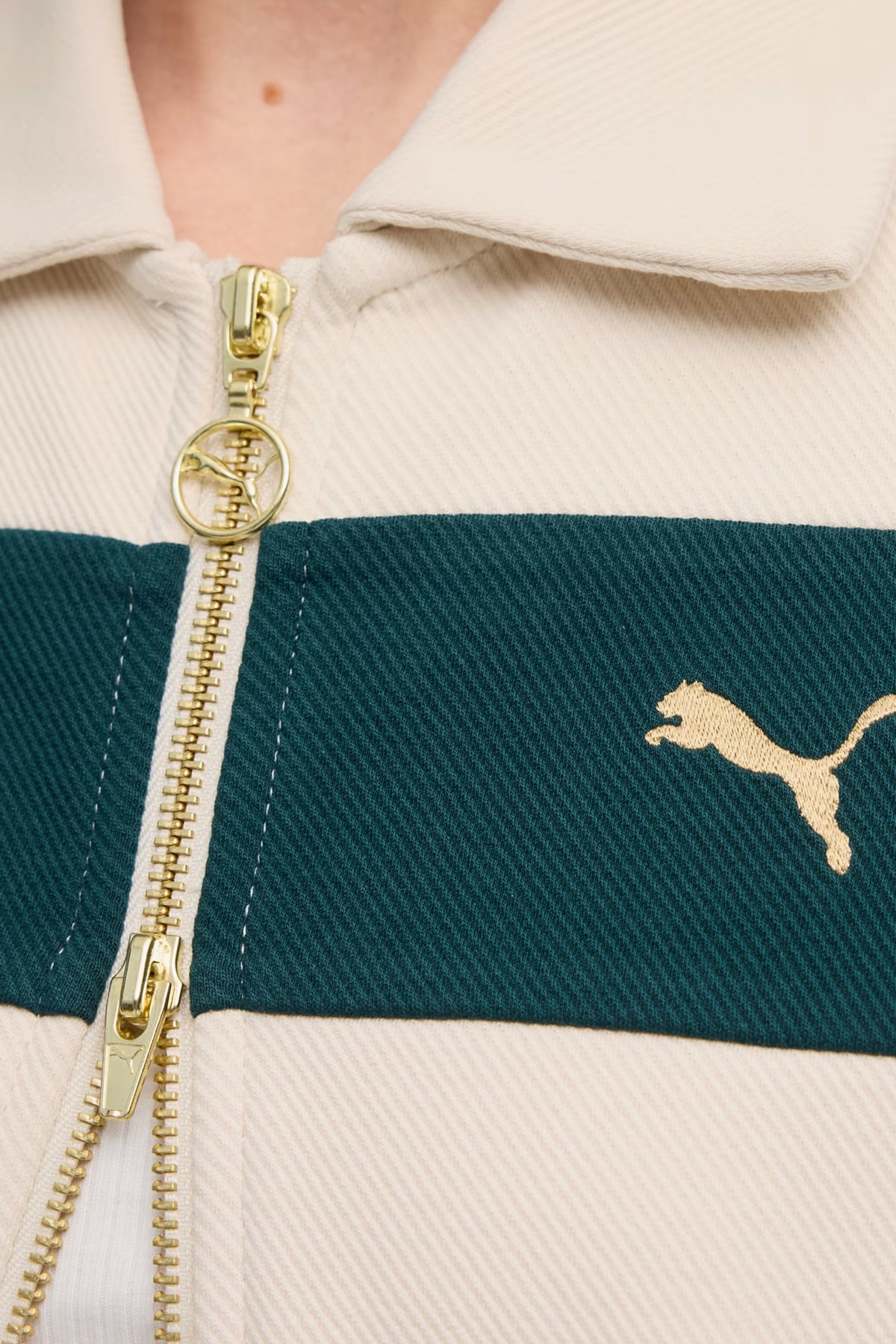 Puma T7 Relaxed Track Kadın Ceket Bej