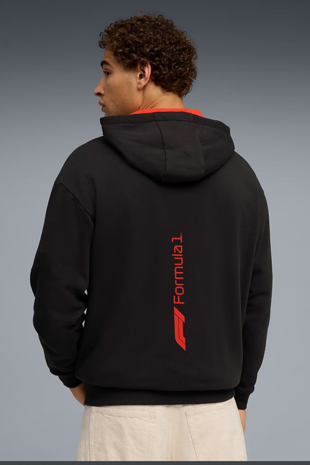 Puma F1 Essential Fullzip Erkek Sweatshirt Siyah