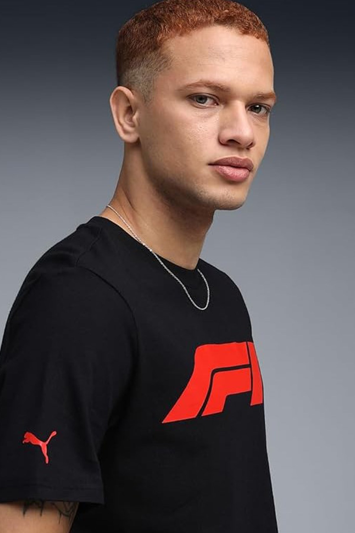 Puma F1 Ess Logo Erkek Tişört 63326401 Siyah