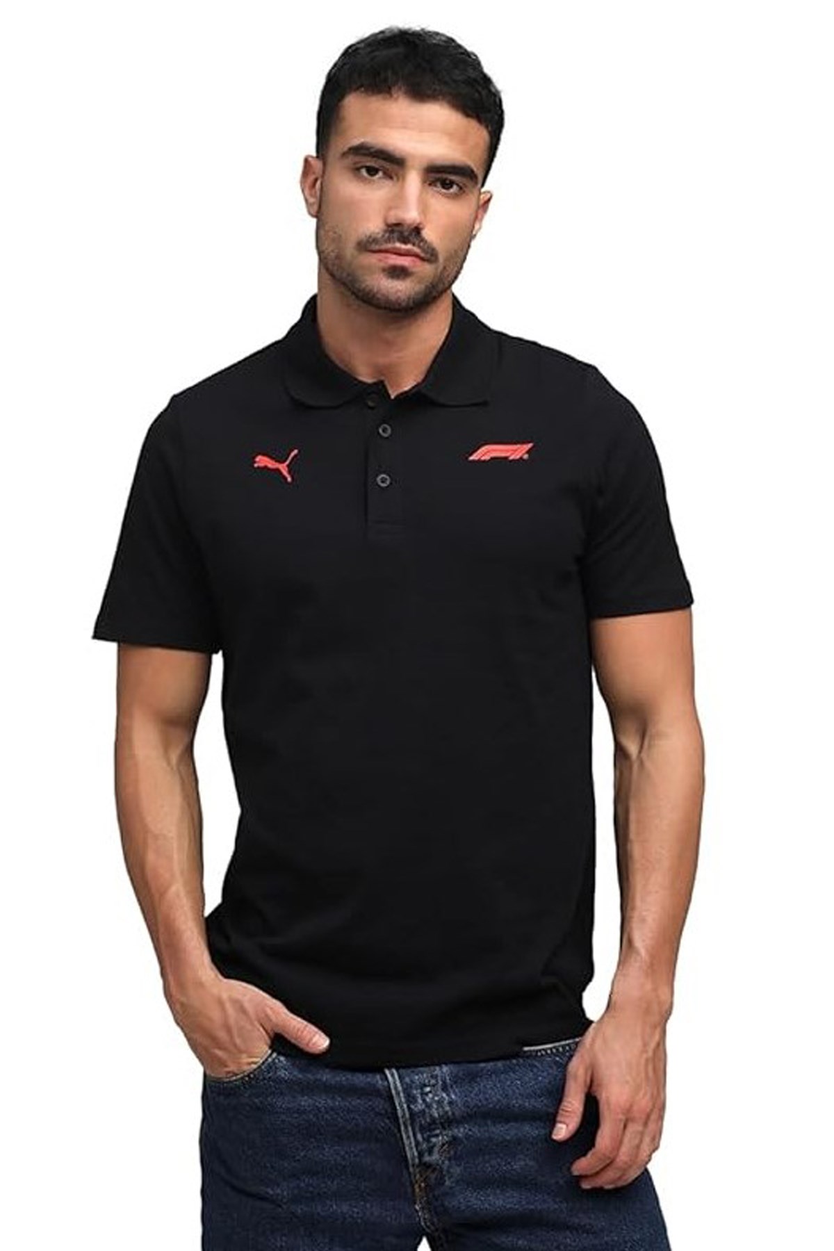 Puma F1 Ess Logo Erkek Tişört 63326501 Siyah