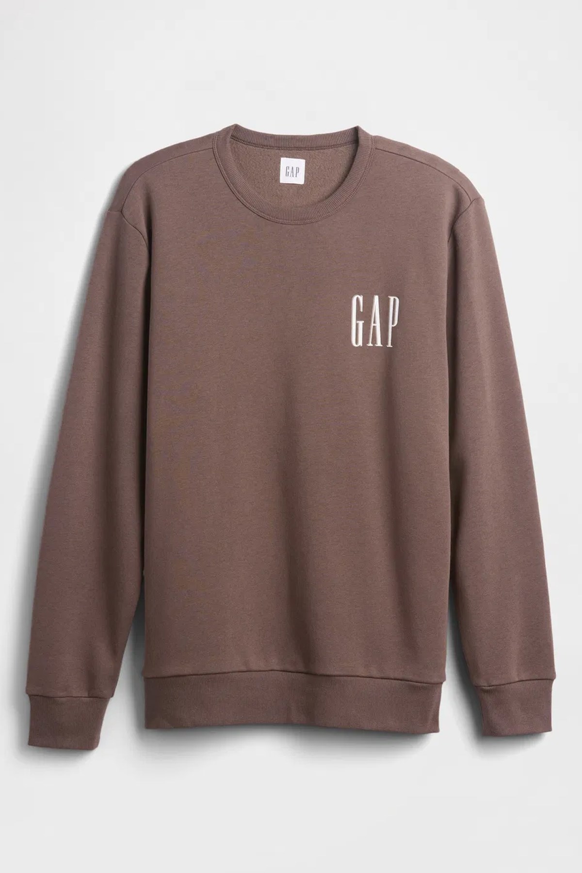 Gap V-Lw Db Fleece Erkek Sweatshirt 645634010 Kahverengi