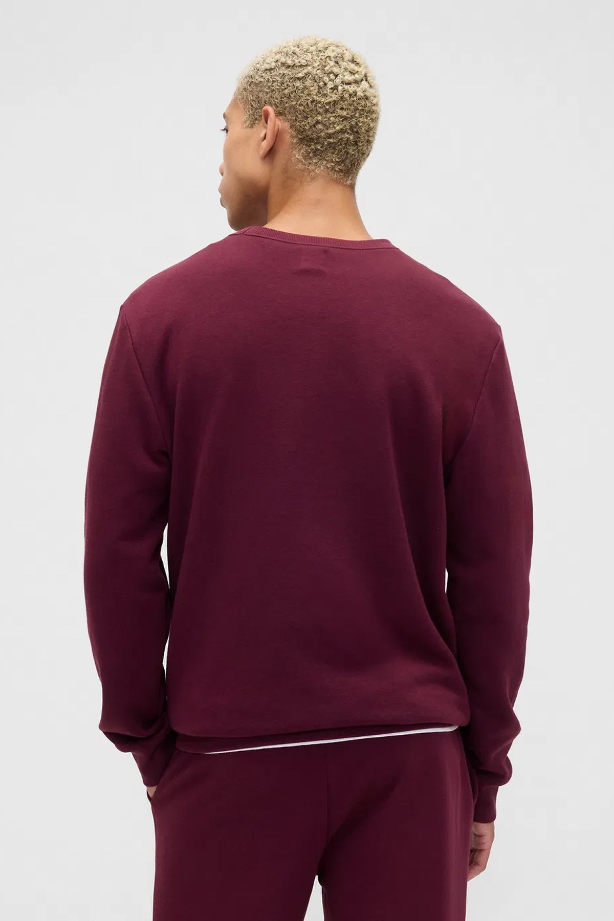 Gap V-Lw Db Fleece Erkek Sweatshirt 645634011 Kırmızı