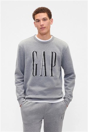 Gap V-Lw Db Fleece Erkek Sweatshirt 645634014