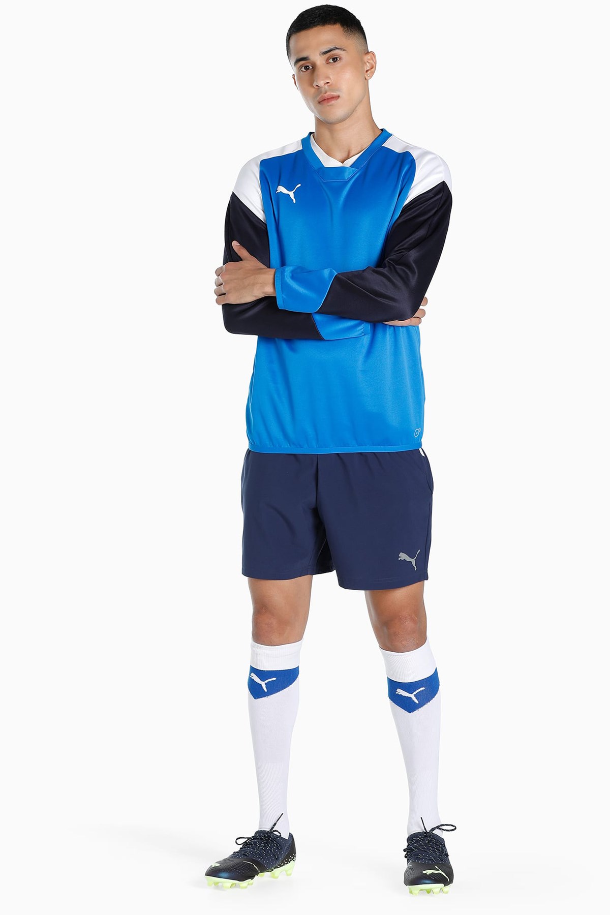 Puma Team Liga Erkek Antreman Şort 65726306 Lacivert