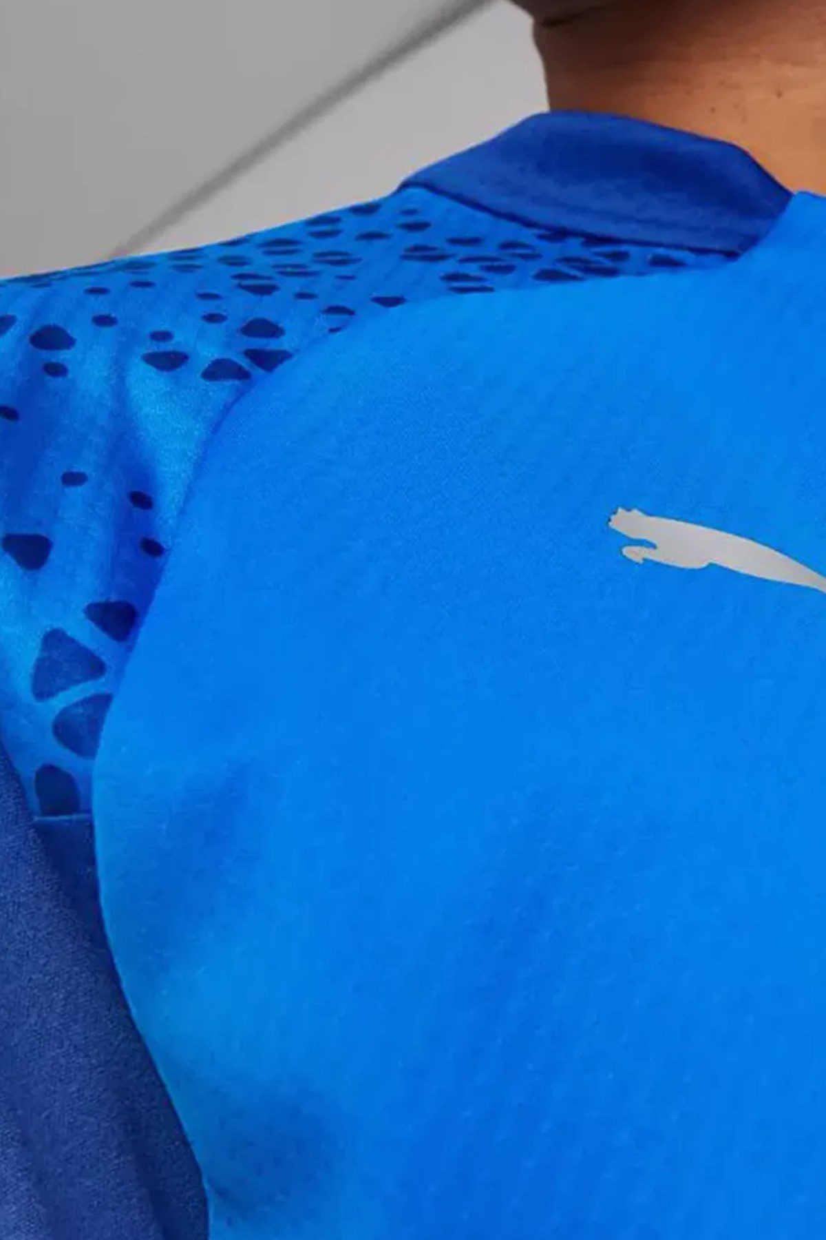 Puma Teamcup Training 1/4 Fermuarlı Sweat  65798202 Mavi