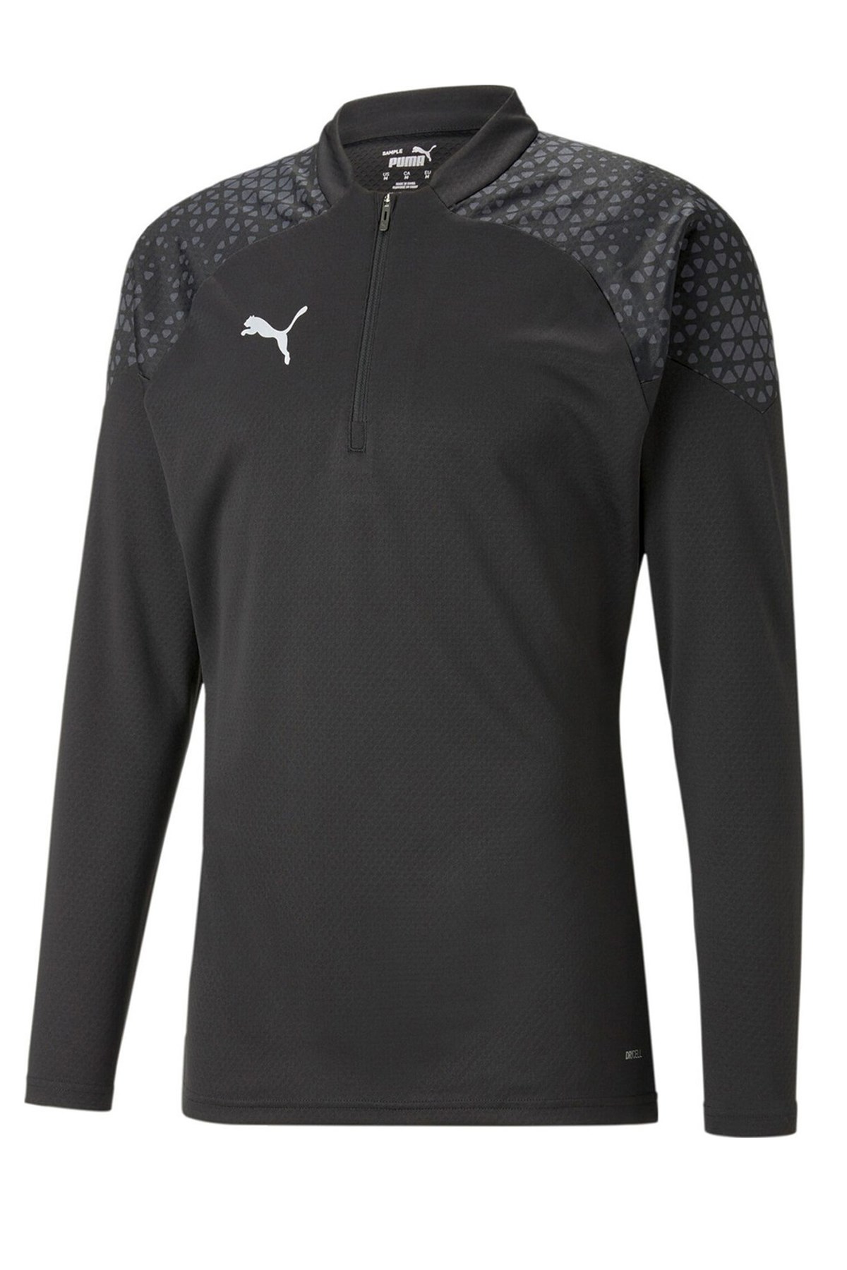 Puma Teamcup Training Yarım Fermuar Antreman Sweat 65798203 Siyah