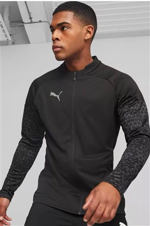 Puma Teamcup Training Yarım Fermuar Antreman Sweat 65798203 Siyah