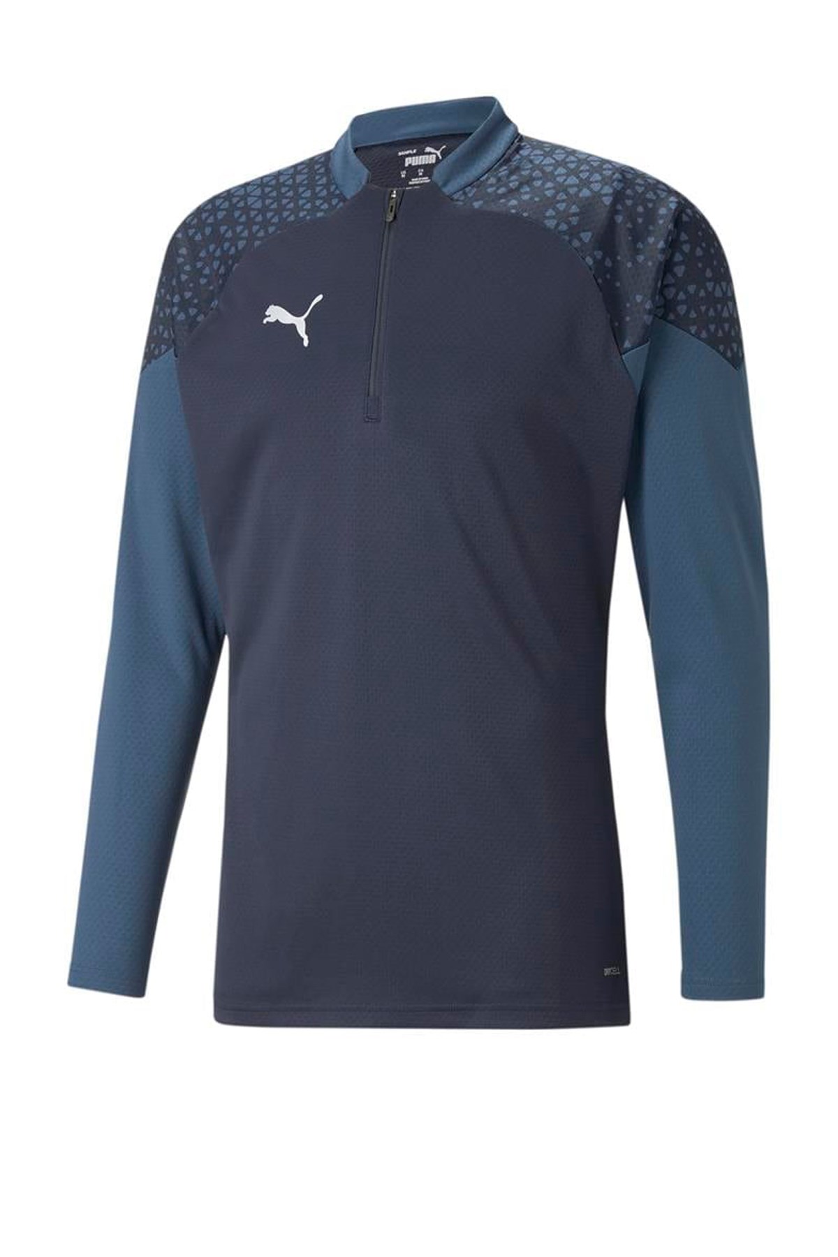 Puma Teamcup Training Yarım Fermuar Antreman Sweat 65798206 Lacivert