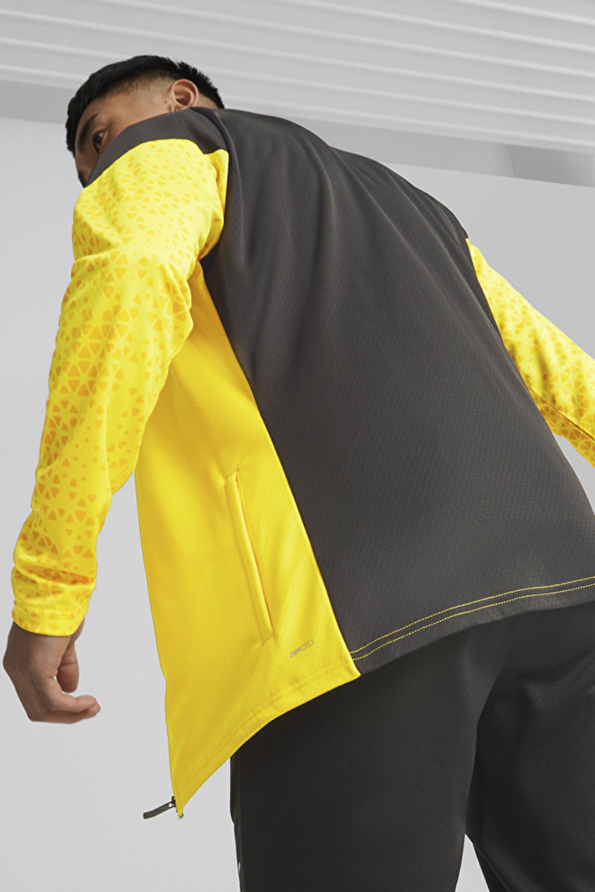 Puma Teamcup Training Erkek Sweatshirt 65798319 Sarı