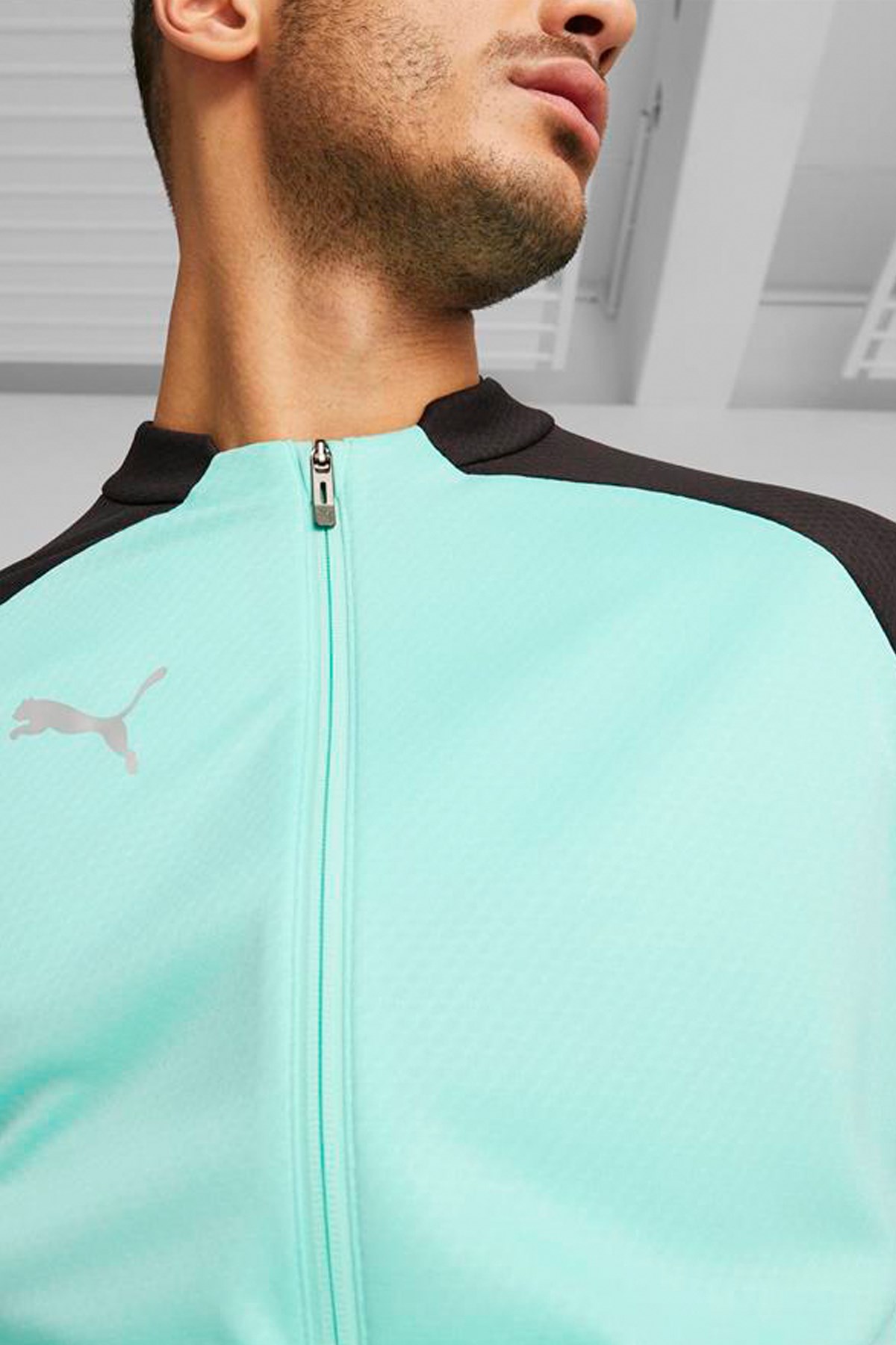 Puma Team Cup Erkek Antreman Sweat 65798325 Yeşil