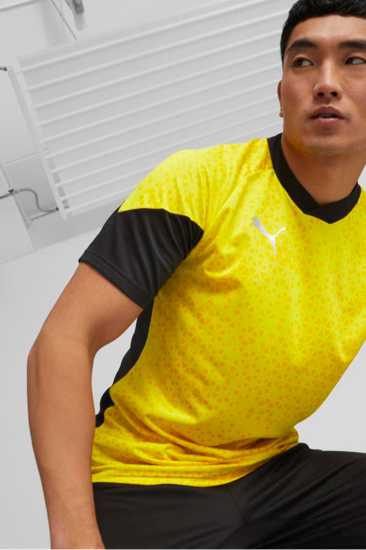 Puma Teamcup Training Jersey Erkek Tişört 65798419 Sarı