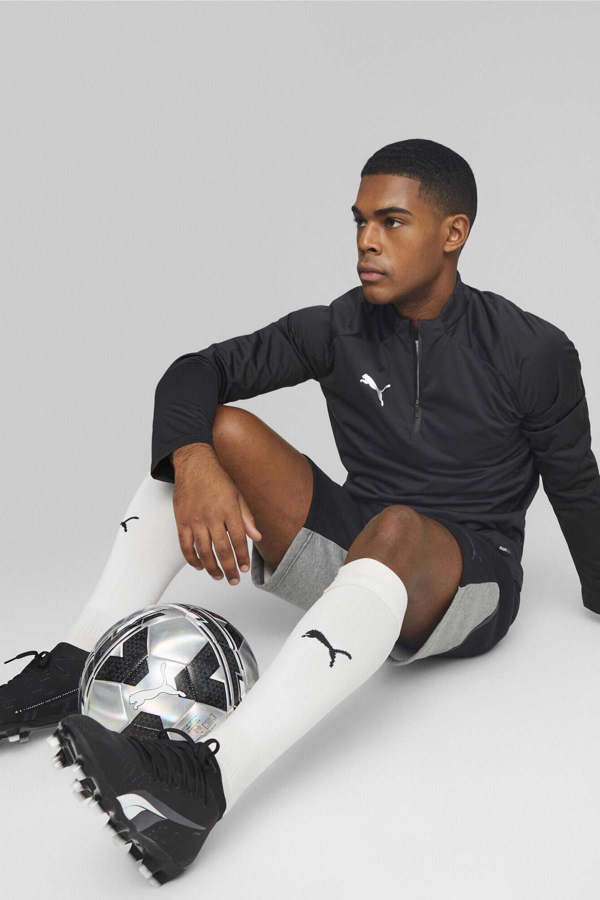 Puma Team Cup Erkek Antreman Sweat 65798603 Siyah