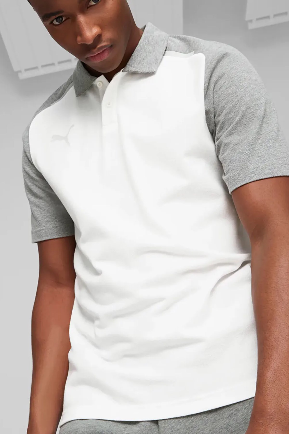 Puma Teamcup Casuals Erkek Polo  65799104 Beyaz