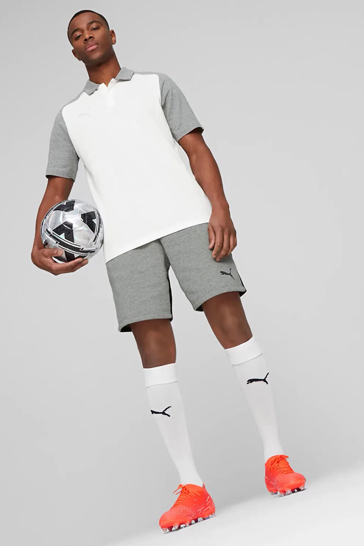 Puma Teamcup Casuals Erkek Polo  65799104 Beyaz