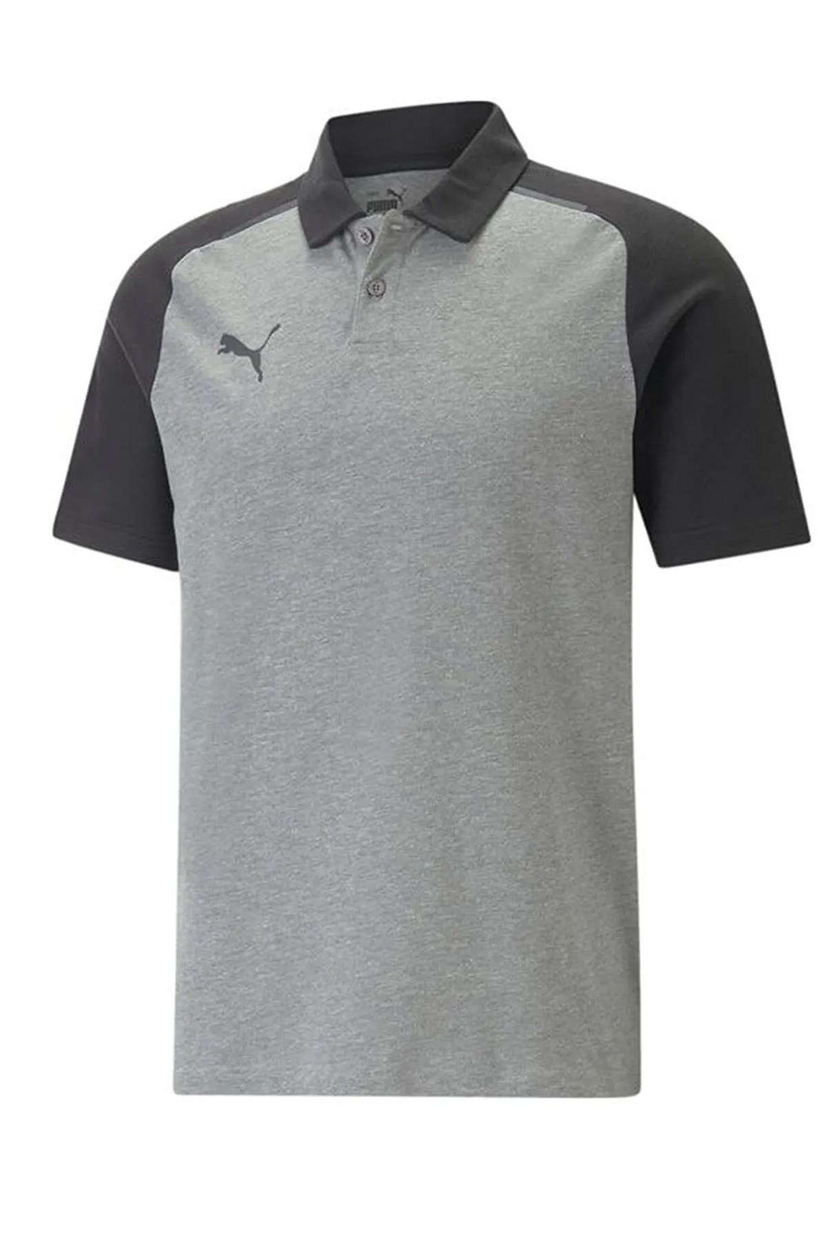 Puma Teamcup Casuals Erkek Polo  65799113 Gri